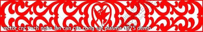 vector cnc vach ngan lan can cua cong sat plasma 0875